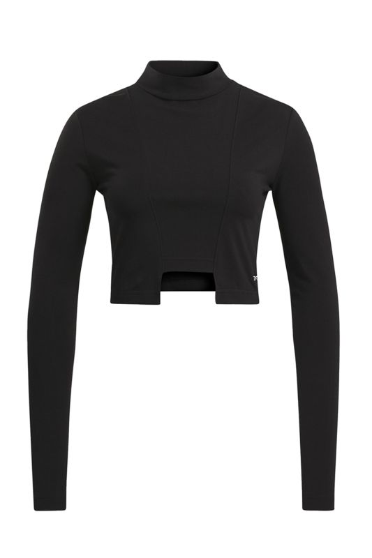 CL WDE LS TREND TOP Black Women's Long Sleeve T-Shirt