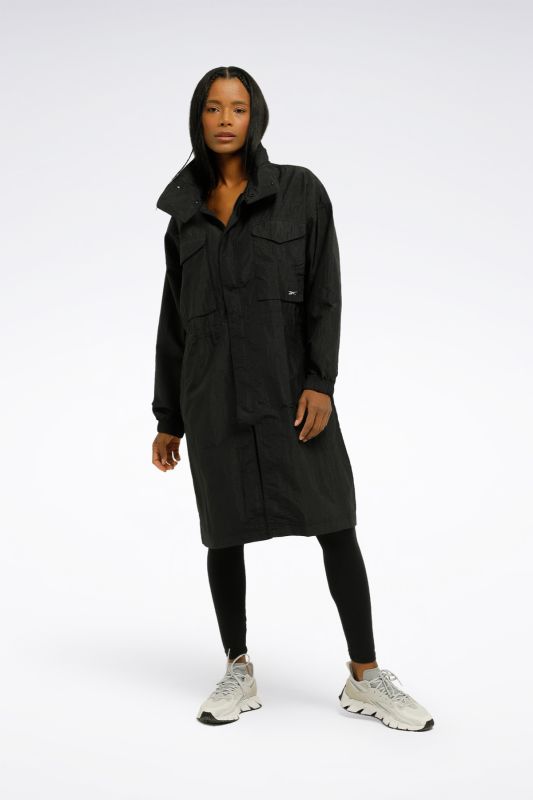 PERFORMANCE TRENCH Black Women Jacket