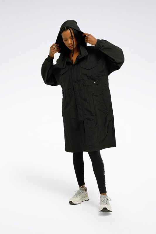 PERFORMANCE TRENCH Black Women Jacket