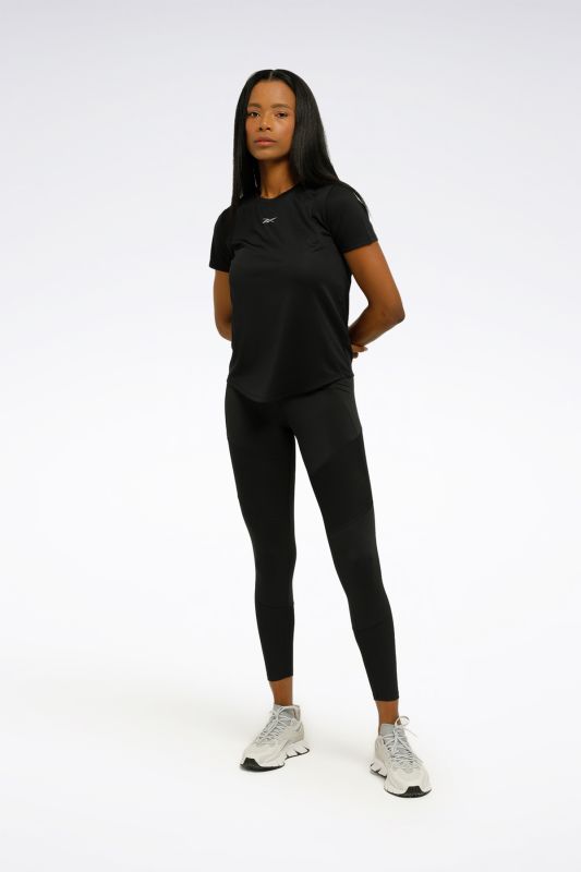 RUNNING SPEEDWICK TEE Black Women's Short Sleeve T-Shirt