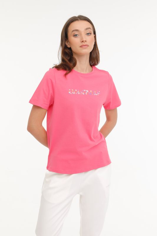 WL VENUS 11MD1052 4FX Pink Women's Short Sleeve T-Shirt