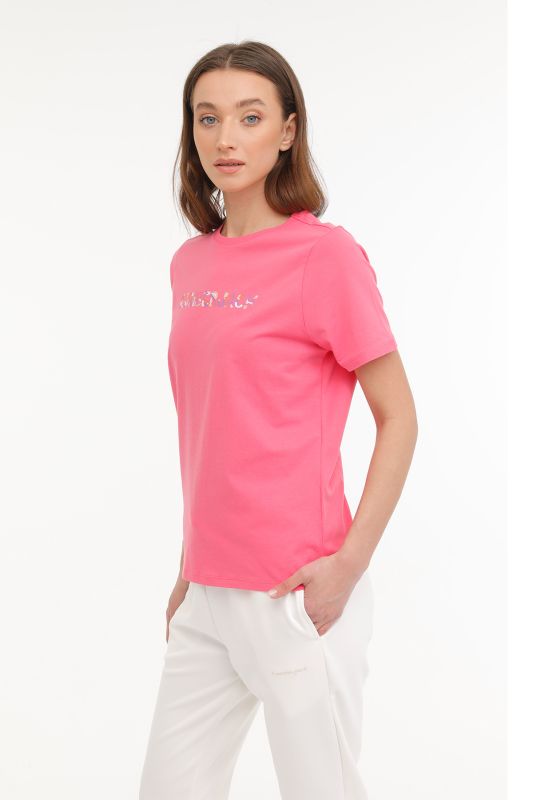 WL VENUS 11MD1052 4FX Pink Women's Short Sleeve T-Shirt