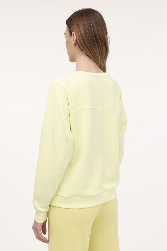 WL FLIRTY 16MD1003 4FX Yellow Women's Sweatshirt