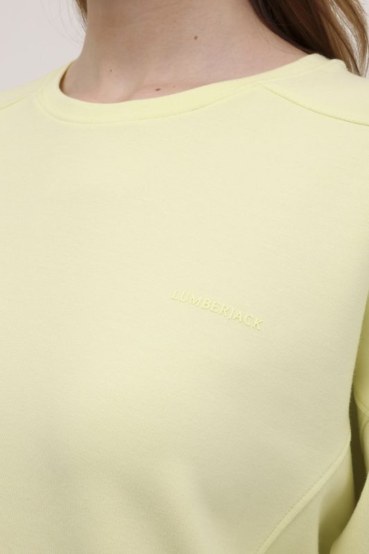 WL FLIRTY 16MD1003 4FX Yellow Women's Sweatshirt