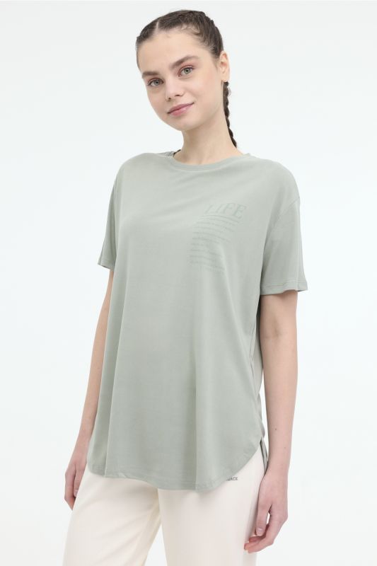 WL FOREST 11MD1016 4FX PASTEL HAKI Women's Short Sleeve T-Shirt