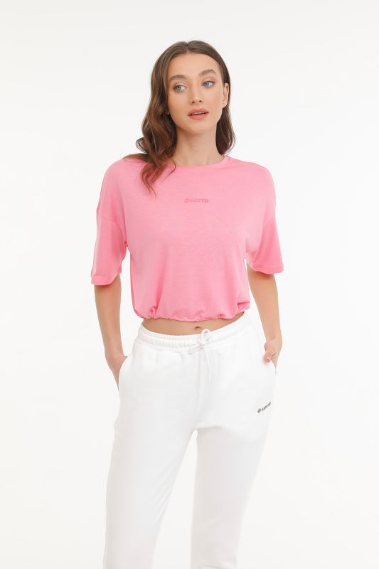 W-BONAN T-SH 4FX Pink Women's Short Sleeve T-Shirt