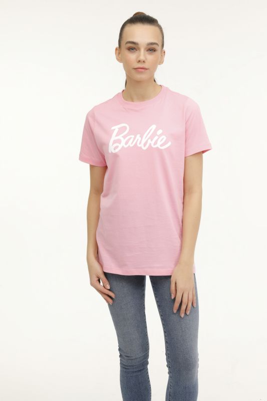 WL BARBIE 11GFL745 4FX Pink Women's Short Sleeve T-Shirt