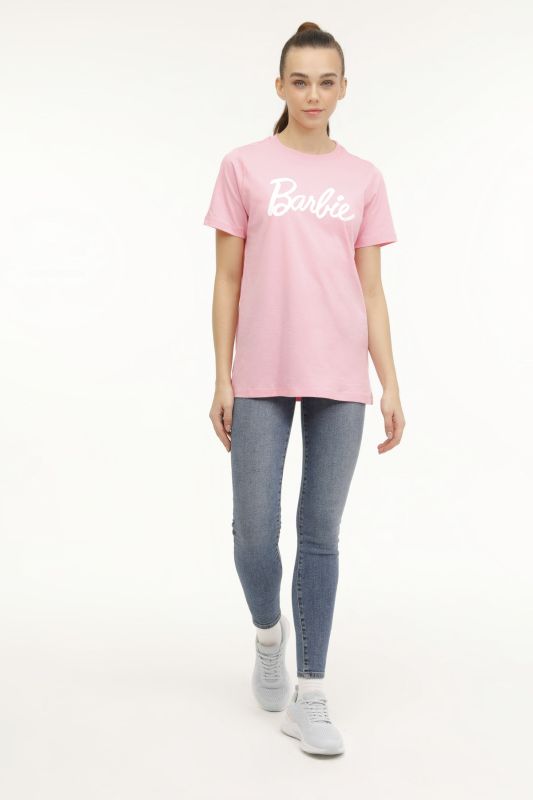 WL BARBIE 11GFL745 4FX Pink Women's Short Sleeve T-Shirt