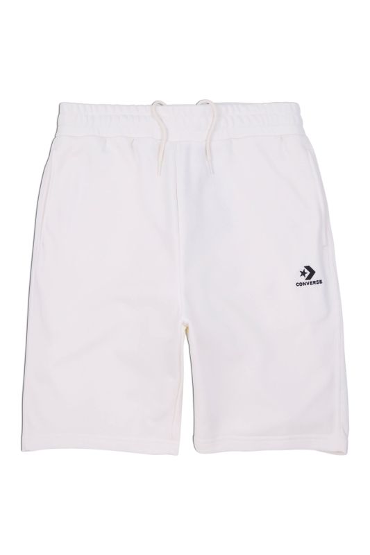 GO-TO EMBROIDERE Beige Unisex Shorts