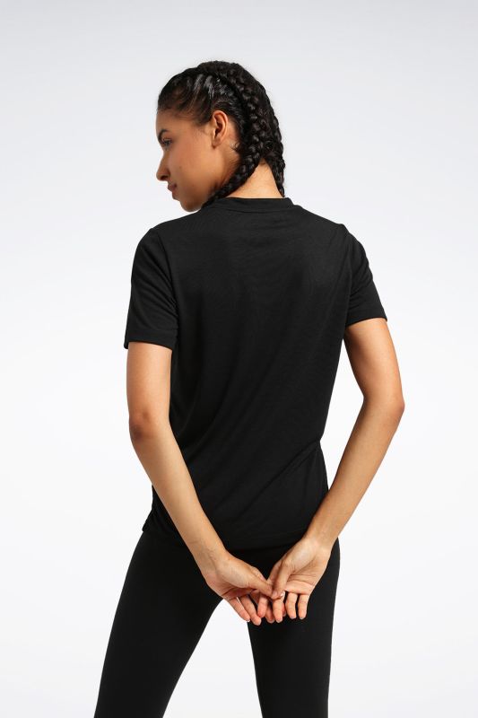 ID TRAIN SUPREMIUM TEE Black Women's Short Sleeve T-Shirt