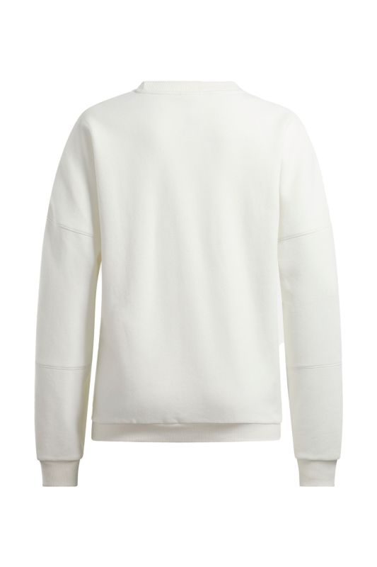 LUX OVERSIZED CREW Ecru Women's Sweatshirt