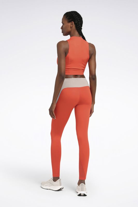 RUNNING VECTOR TIGHT Orange Women's Leggings