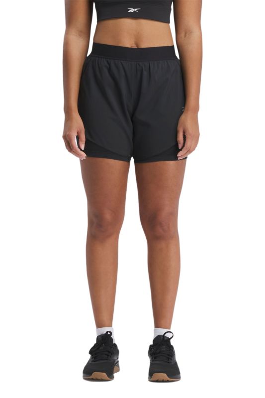 RUNNING 2 IN 1 SHORT Black Women's Shorts