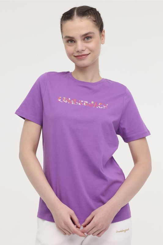 WL VENUS 11MD1052 4FX Lilac Women's Short Sleeve T-Shirt