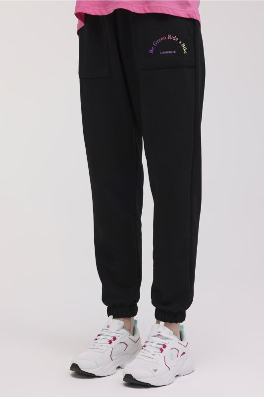 WL VANILLA 22MD1064 4FX Black Women's Sweatpants