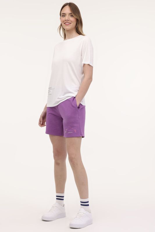 WL WILMA 20MD1068 4FX Purple Women's Shorts