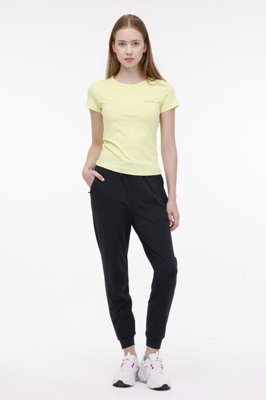 WL VERA 11STFW004 4FX Yellow Women's Short Sleeve T-Shirt