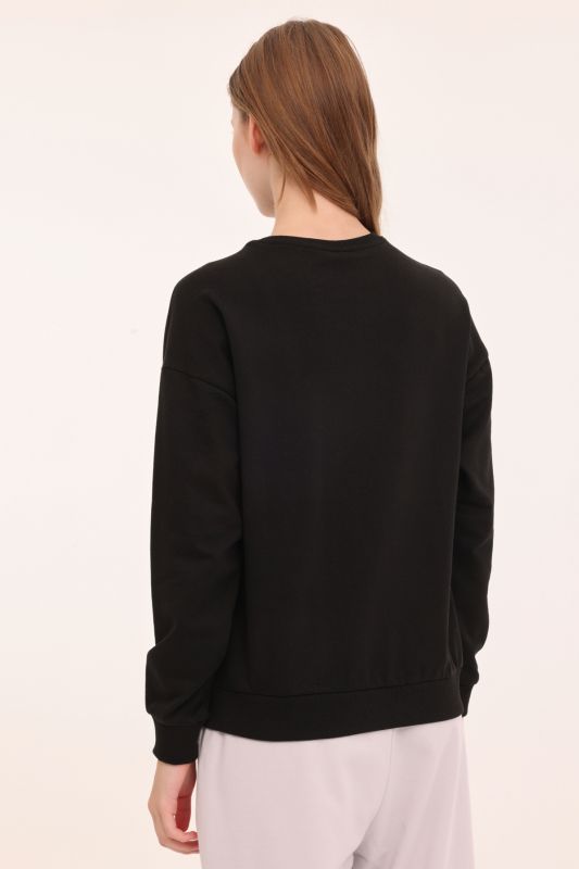 WB C NECK-YD 16SN81 4PR Black Women's Sweatshirt