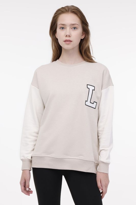 WL GLORY-YD 16SS121 4PR Beige Women's Sweatshirt