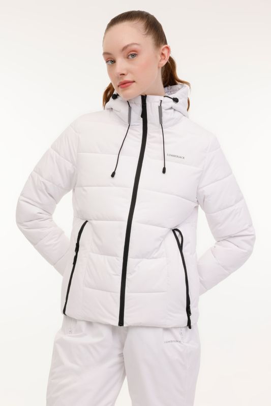 WL APRESKI 2SN31 4PR White Women's Short Coat