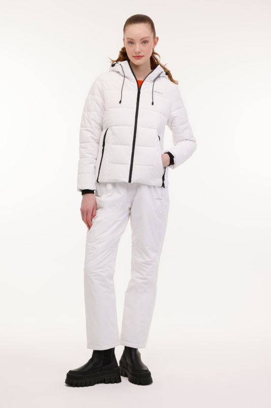 WL APRESKI 2SN31 4PR White Women's Short Coat