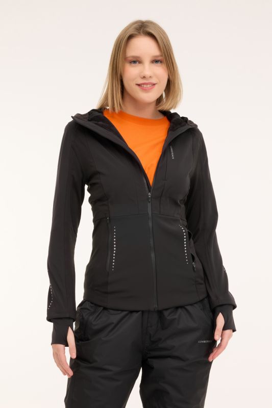 WL ESTER 5GF802 4PR Black Women's Softshell