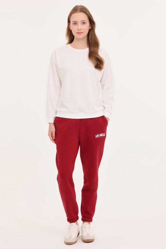 WB C NECK 16SN82 4PR Ecru Women's Sweatshirt