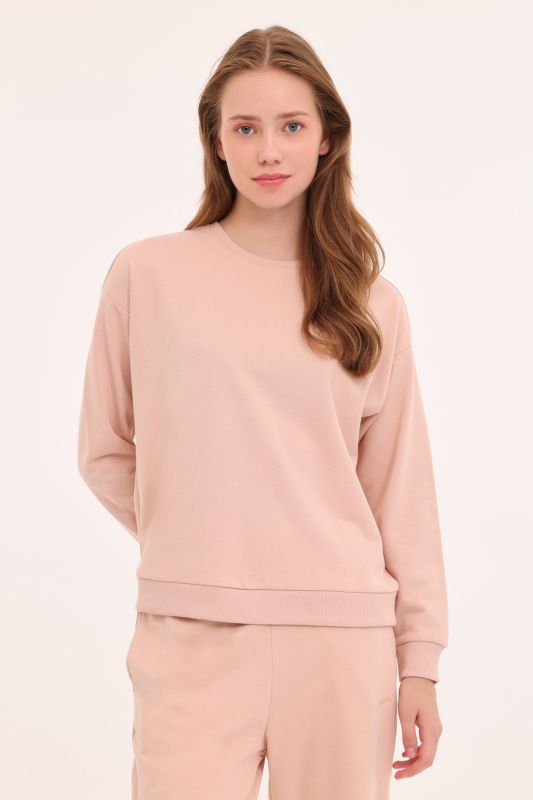 WB C NECK 16SN82 4PR Pink Women's Sweatshirt