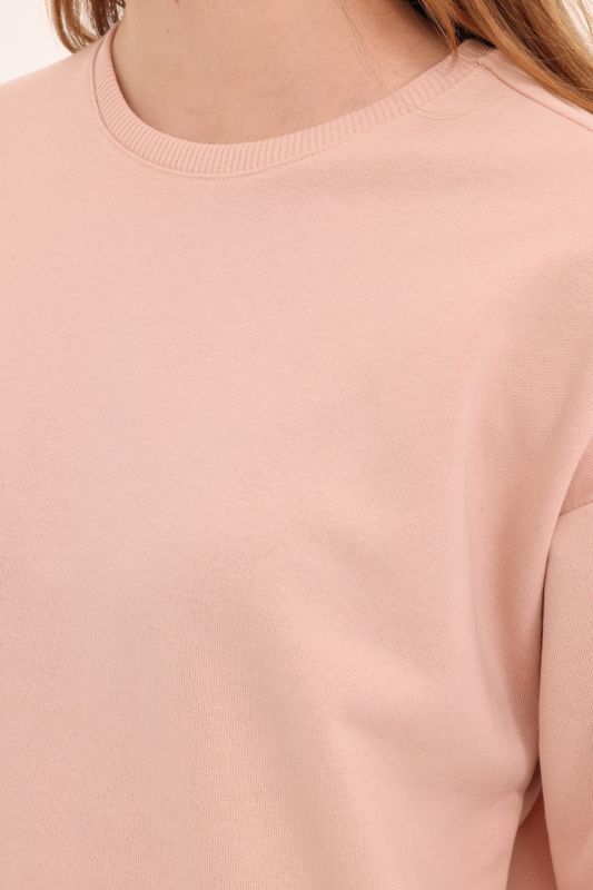 WB C NECK 16SN82 4PR Pink Women's Sweatshirt