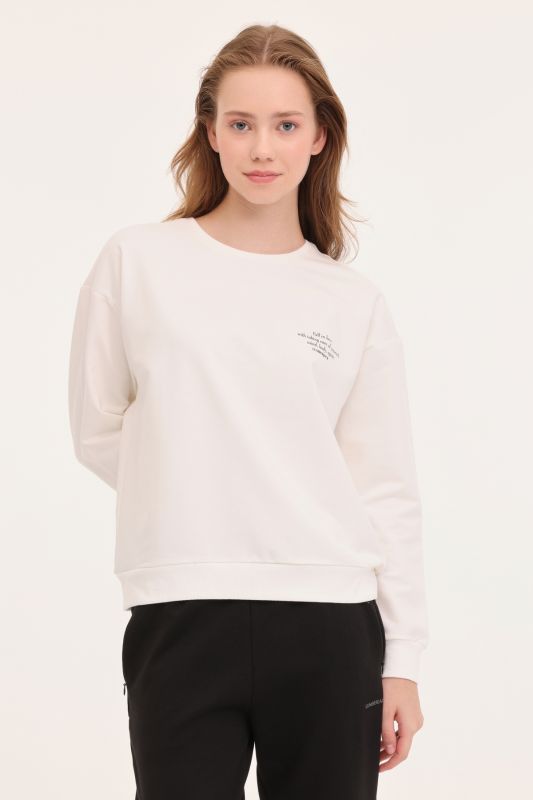 WB ANNA 16 4PR Ecru Women's Sweatshirt