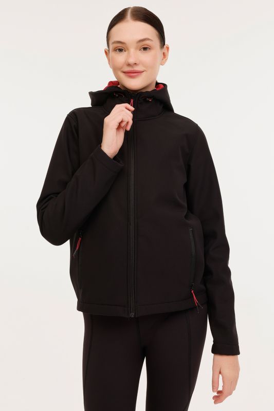 WB BASIC 5GF748 4PR Black Women's Softshell