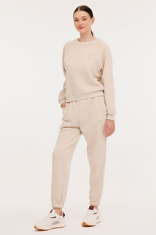 WL SENECA 22SS329 4PR Beige Women's Sweatpants