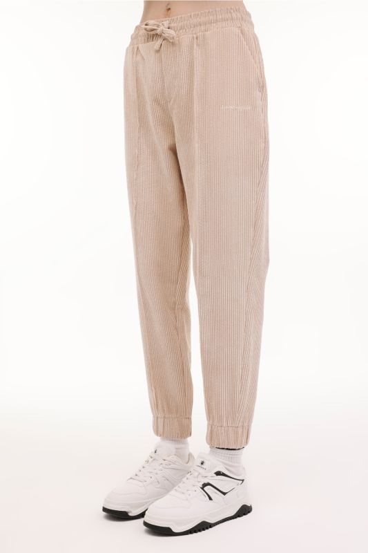 WL SONA 22SS302 4PR Beige Women's Sweatpants