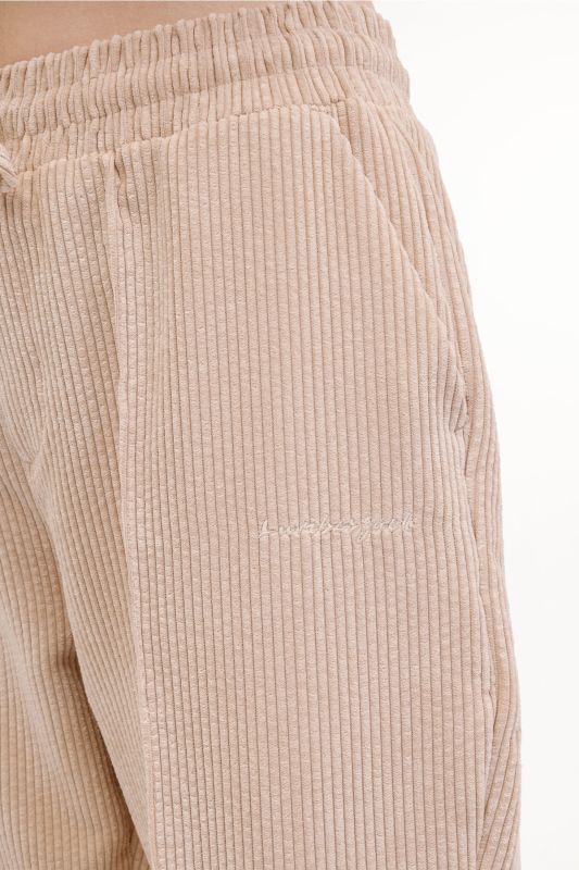 WL SONA 22SS302 4PR Beige Women's Sweatpants