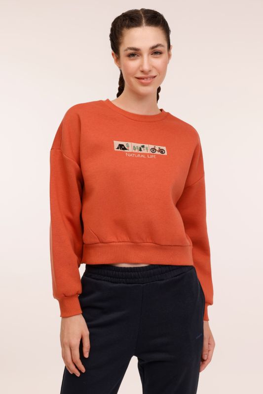 WL HOLLY 16BT102 4PR Tile Women's Sweatshirt