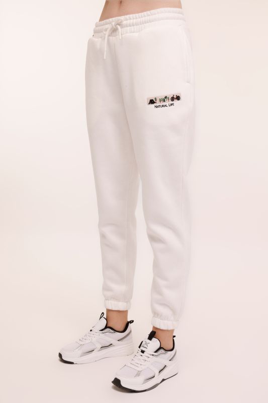 WL JULLY 22BT107 4PR Ecru Women's Sweatpants