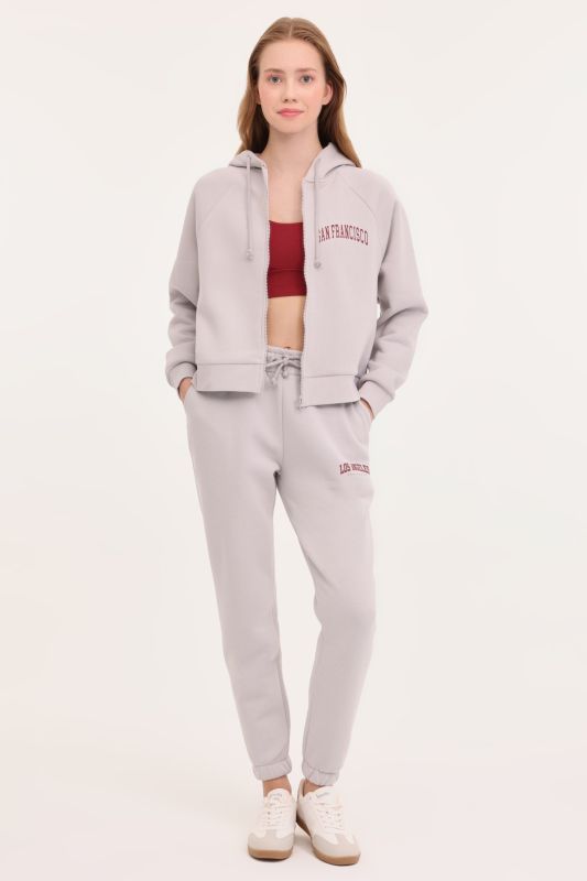 WL SARAH 18BT123 4PR Gray Women's Tracksuit