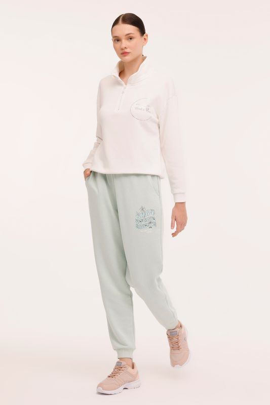 WL AMARIS 22BT118 4PR Mint Women's Sweatpants