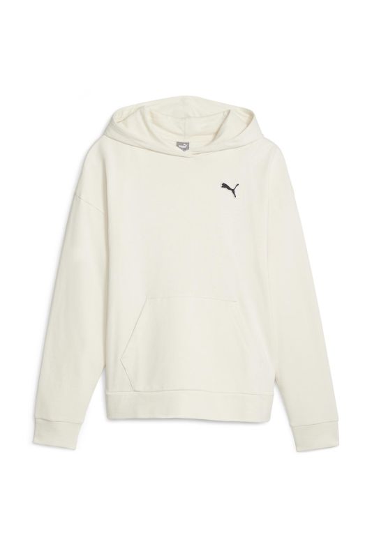 BETTER ESSENTIALS Hoodie White Women Sweatshirt