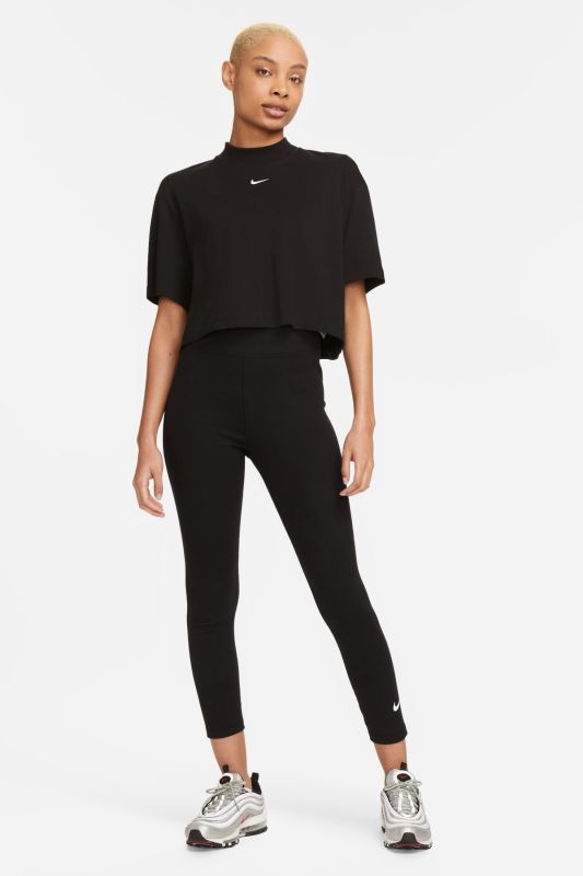 W NSW NK CLSC HR 7/8 TIGH Black Women's Leggings