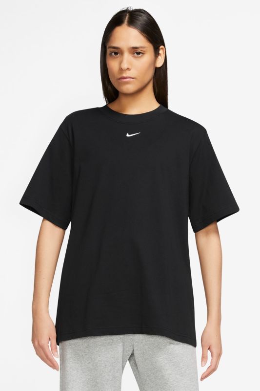 W NSW TEE ESSNTL LBR Black Women's Short Sleeve T-Shirt