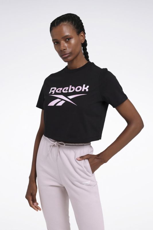 IDENTITY BIG LOGO Black Women's Short Sleeve T-Shirt