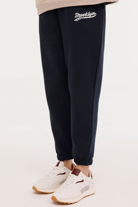 WL ESTY 22GF959 4PR Navy Blue Women's Sweatpants