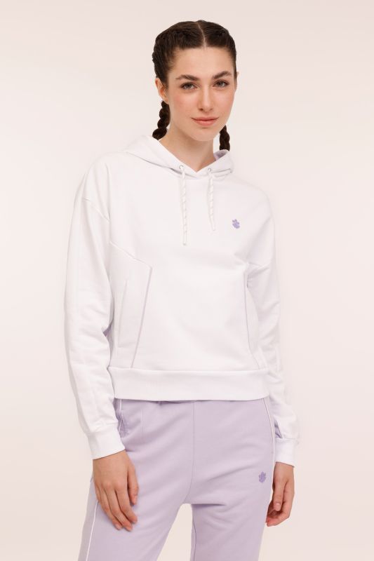 WL SADIE 17CFS-08 4PR White Women's Sweatshirt