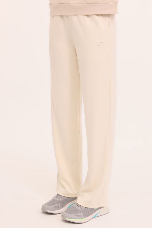 W-YELRO TRACK PANT 4PR Beige Women's Sweatpants