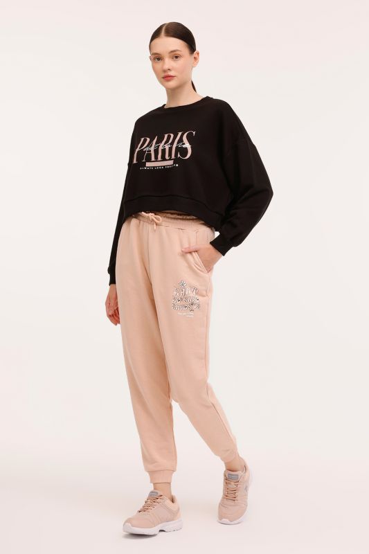 WL AMARIS 22BT118 4PR Pink Women's Sweatpants