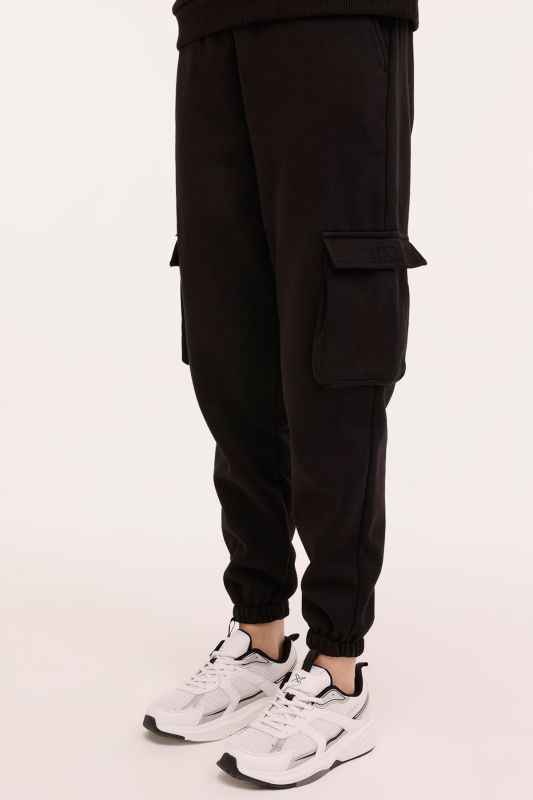 WL HOLLY 22BT108 4PR Black Women's Sweatpants