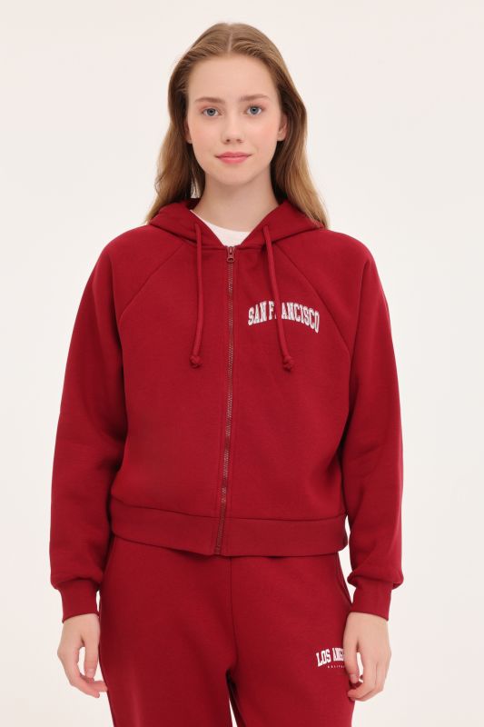 WL SARAH 18BT123 4PR Burgundy Women's Tracksuit