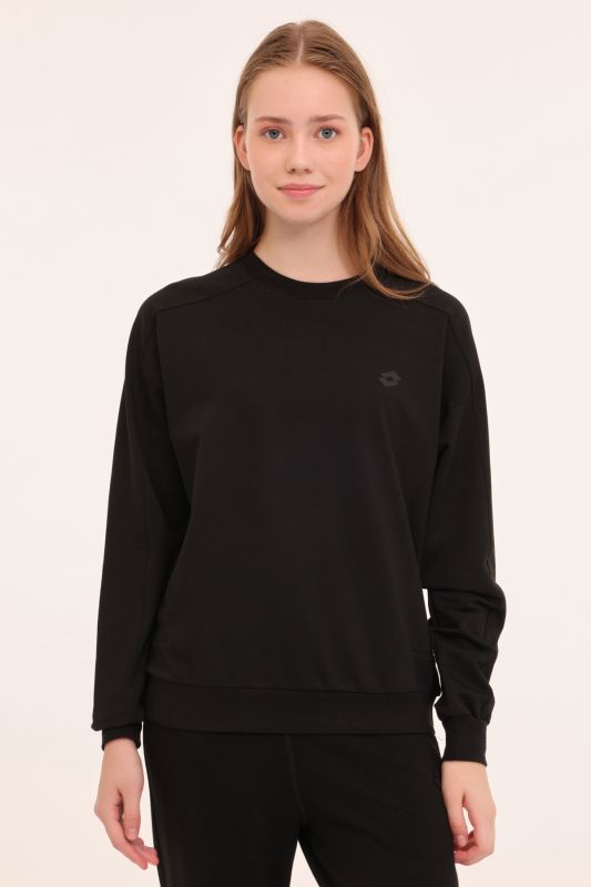 W-GIOVE C NECK SWT 4PR Black Women's Sweatshirt