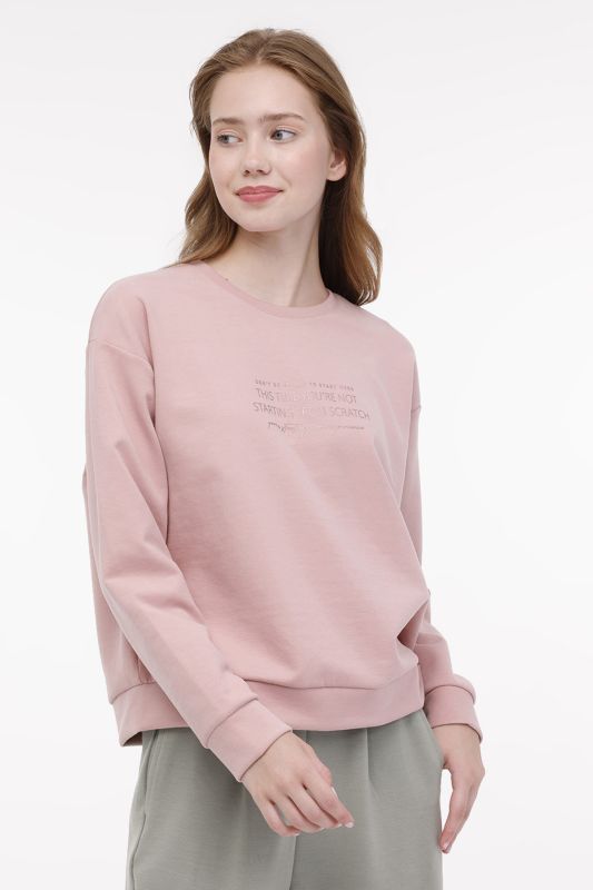 WL CARLA-B 16 4PR Pink Women's Sweatshirt